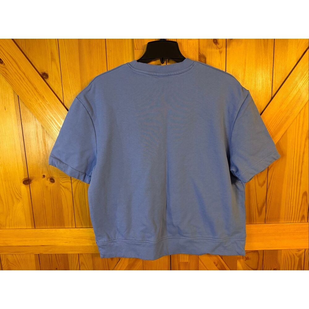 Zara Light Blue Casual Tee - Picture 5 of 5